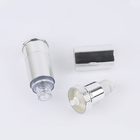AS plastic silver 10ml-30ml unique collar CN products aluminum slim line lotion pump dispenser