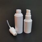 Empty fine mist PET 1oz 20z white plastic spray bottle for cosmetic packaging