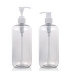 300ml Square PET Plastic Clear Bottle with Foam Pump packaging cosmetic