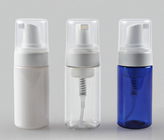 Empty Plastic Foam Pump Bottle 1oz 2oz 3oz Clear White Blue Pet Facial Cleanser Mousse Foam Pump Bottle
