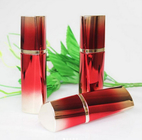 Triangle red bottle factory supply 50ml firm lotion luxury acrylic bottle for health care products