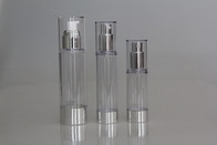 High Output AS 80ml Round Serum Lotion Stand Straight Airless Cosmetic Packaging