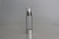 High Output AS 80ml Round Serum Lotion Stand Straight Airless Cosmetic Packaging