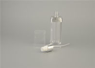 Transparent Pump Cosmetic Lotion Bottles Custom Plastic 30ml For Emulsion