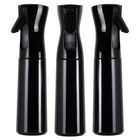 Transparent Fine Mist Continuous Spray PET Hair Water alcohol Plastic Bottles 5oz 10oz