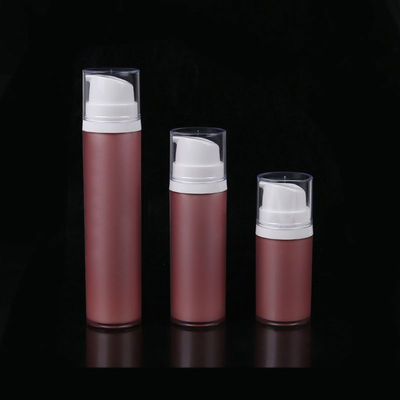 Đẹp màu xanh lá cây / màu nâu Acrylic 15/30/50ml máy bơm không khí chai